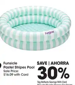 Ralphs Funsicle Pastel Stripes Pool offer