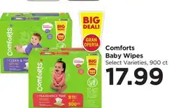 Food 4 Less Comforts Baby Wipes offer