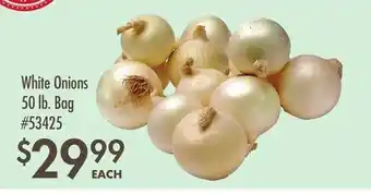 Smart & Final White Onions offer
