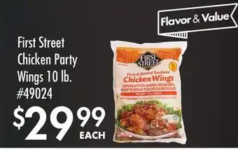 Smart & Final First Street Chicken Party Wings offer