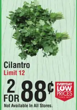Smart & Final Cilantro offer