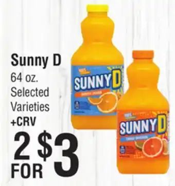 Smart & Final Sunny D offer