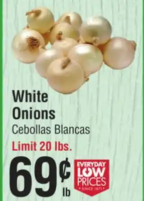 Smart & Final White Onions offer