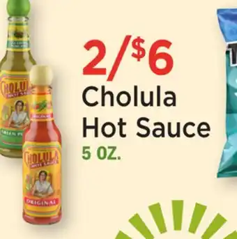 Heinen's Cholula Hot Sauce offer