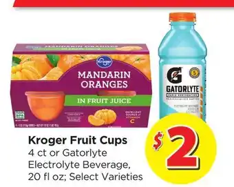 Food 4 Less Kroger Fruit Cups offer