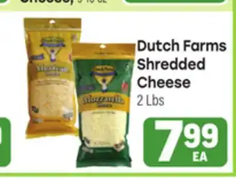 Tony’s Fresh Market Dutch Farms Shredded Cheese offer
