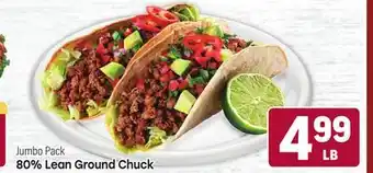 Tony’s Fresh Market 80% Lean Ground Chuck offer