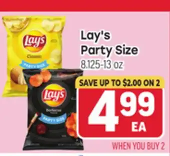 Tony’s Fresh Market Lay's Party Size offer