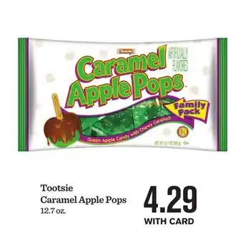 Mariano's Tootsie Caramel Apple Pops offer