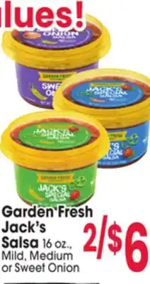 Jewel-Osco Garden Fresh Jack's Salsa offer