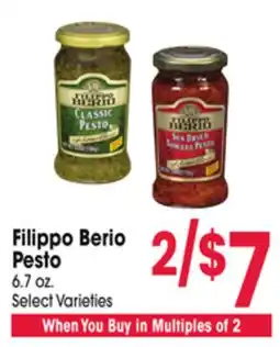 Jewel-Osco Filippo Berio Pesto offer