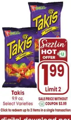 Jewel-Osco Takis offer