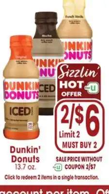 Jewel-Osco Dunkin' Donuts offer