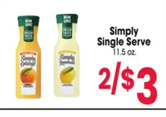 Jewel-Osco Simply Single Serve offer