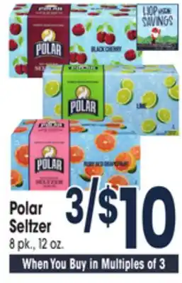Jewel-Osco Polar Seltzer offer