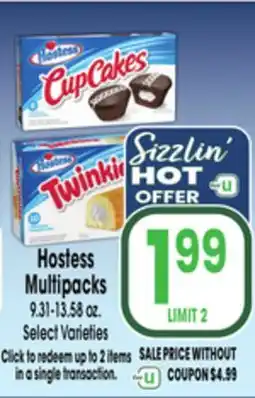 Jewel-Osco Hostess Multipacks offer