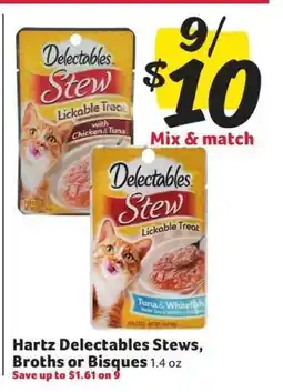 Winn Dixie Hartz Delectables Stews, Broths or Bisques offer