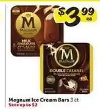 Winn Dixie Magnum Ice Cream Bars offer