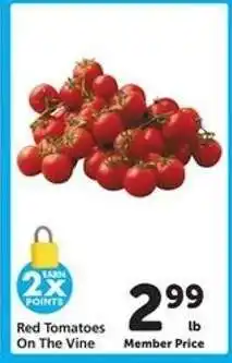 Safeway Red Tomatoes on the Vine offer