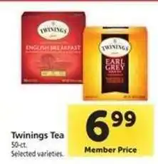 Safeway TWININGS TEA offer