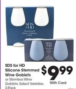 Kroger SDS for HD Silicone Stemmed Wine Goblets offer