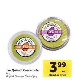 Safeway Yo Quiero Guacamole offer