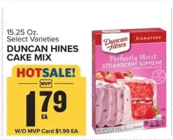 Food Lion Duncan Hines Cake Mix offer