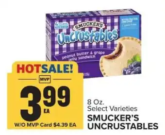 Food Lion Smucker's Uncrustables offer