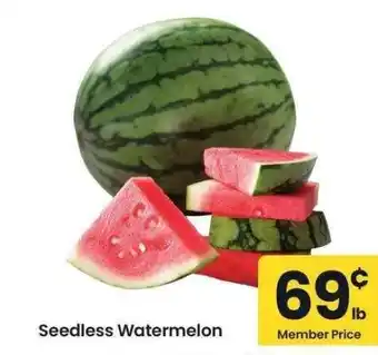 Albertsons Seedless Watermelon offer