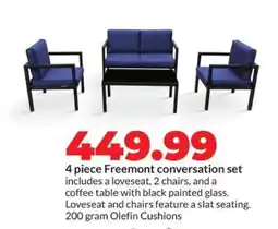 Hy-Vee Freemont Conversation Set offer