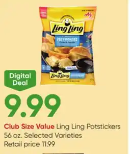 Stater Bros Ling Ling Potstickers offer