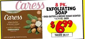 Ollie's CARESS EXFOLIATING SOAP offer