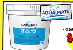 Ollie's AQUAMATE CHLORINE TABLETS offer