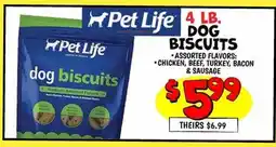 Ollie's PET LIFE DOG BISCUITS offer