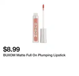 Marshalls BUXOM Matte Full On Plumping Lipstick offer