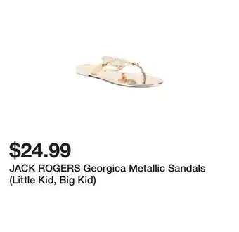Marshalls JACK ROGERS Georgica Metallic Sandals (Little Kid, Big Kid) offer