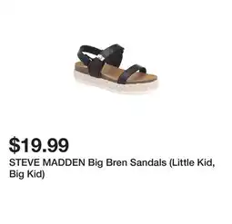 Marshalls STEVE MADDEN Big Bren Sandals (Little Kid, Big Kid) offer