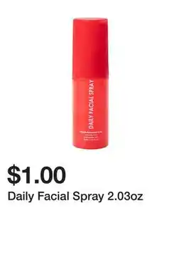 Five Below Daily Facial Spray 2.03oz offer