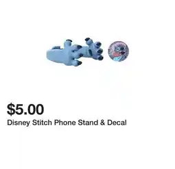 Five Below Disney Stitch Phone Stand & Decal offer