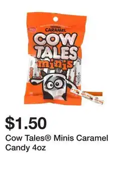 Five Below Cow Tales Minis Caramel Candy 4oz offer