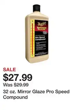 Harbor Freight Tools 32 oz. Mirror Glaze Pro Speed Compound offer