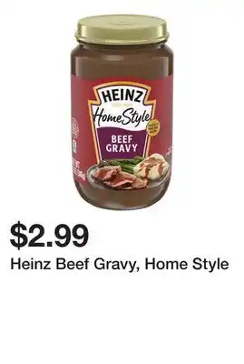 Wegmans Heinz Beef Gravy, Home Style offer