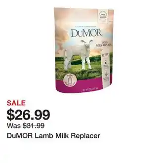 Tractor Supply Company DuMOR Lamb Milk Replacer offer