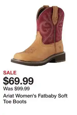 Tractor Supply Company Ariat Women's Fatbaby Soft Toe Boots offer