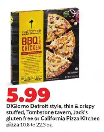 Hy-Vee California Pizza Kitchen offer