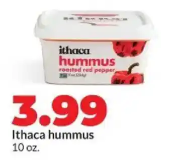 Hy-Vee Ithaca hummus offer