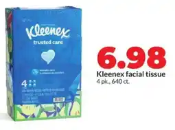 Hy-Vee Kleenex facial tissue offer