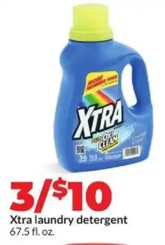 Hy-Vee Xtra laundry detergent offer