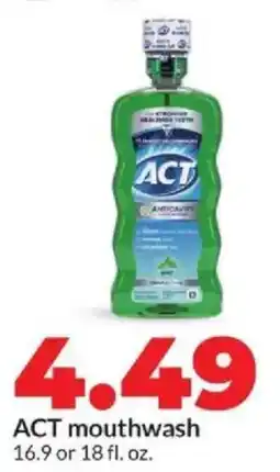 Hy-Vee ACT mouthwash offer