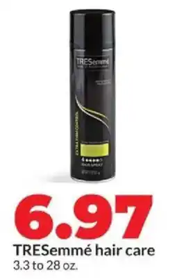 Hy-Vee TRESemmé hair care offer